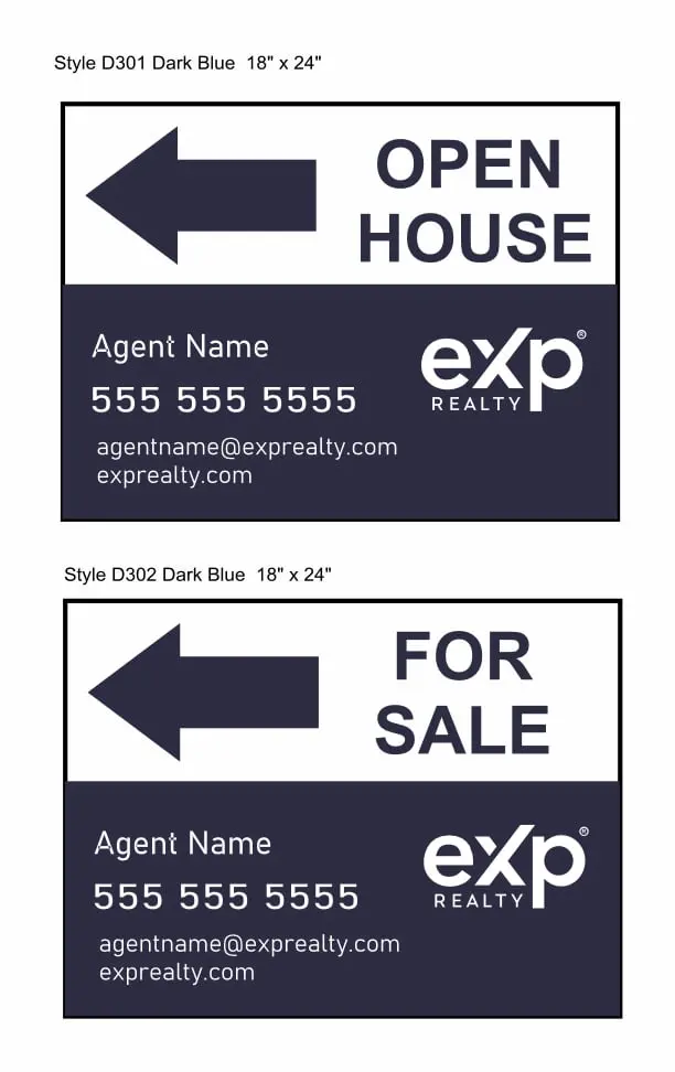 Directional Signs 18x24